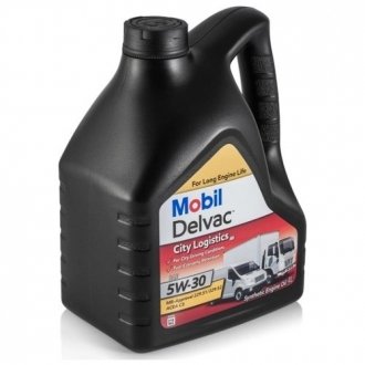 Моторное масло Delvac City Logistics M 5W-30 синтетическое 4 л MOBIL 153904