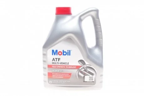 Олива трансмісійна ATF MULTI-VEHICLE 4 л MOBIL 156096