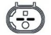 Датчик ABS перед. Citroen C1 Peugeot 107 Toyota Aygo 1.0/1.4D 06.05- MOBILETRON ABEU064 (фото 2)