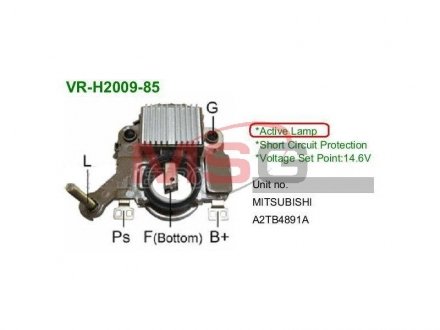 Регулятор генератора 235078 MOBILETRON VRH200985 (фото 1)