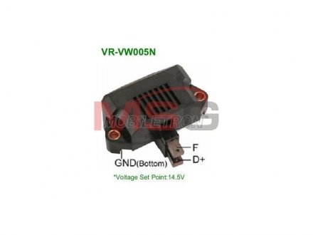 Регулятор напряжения генератора MOBILETRON VRVW005N (фото 1)