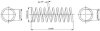 Пружина підвіски SP2307