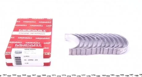 Вкладиши корінні MOPART 10-2552-25