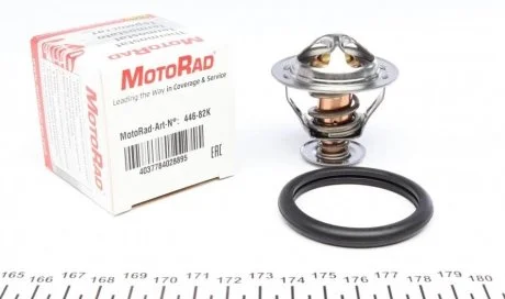 Термостат системи охолодження (82°C) DAIHATSU CUORE V, CUORE VI, MOVE, SIRION, TREVIS, YRV HONDA ACCORD V, ACCORD VI, ACCORD VIII, CITY IV, CIVIC IV, CIVIC IX, CIVIC V, CIVIC VI 1.0-2.7 10.85- MOTORAD 446-82K