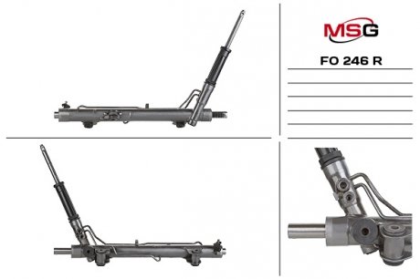 Рулевая рейка с ГУР MSG FO246R