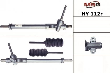 Рульова рейка без ГУР відновлена HYUNDAI i20 2008-2013 MSG HY112R