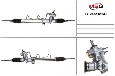 Рульова рейка з ГУР нова TOYOTA CARINA E (_T19_) 92-97,CARINA E Sportswagon (_T19_) 93-97 MSG TY202 (фото 1)