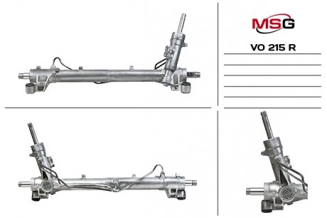 Рульова рейка з ГУР Volvo C30, Volvo S40, Volvo V50 MSG VO215R (фото 1)