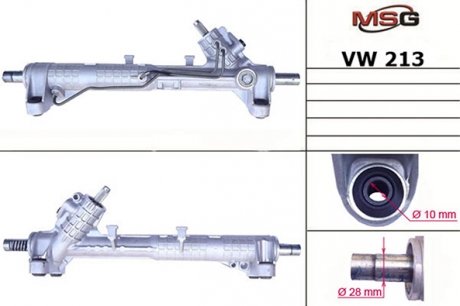 Кермова рейка з г/п VW Transporter IV 1.8-2.5D 07.90-04.03 MSG VW213