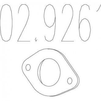 Фото 1 - монтажное кольцо MTS 02.9261 Монтажное кольцо MTS 02.9261 (фото 1)