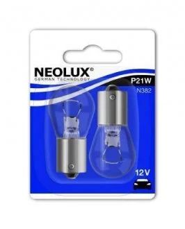ЛАМПА P21W 12V 21W BA15s BLI2 STANDARD NEOLUX N382-02B