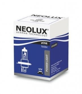 Лампа H4 12V 100/80W P43t FS NEOLUX N484 (фото 1)