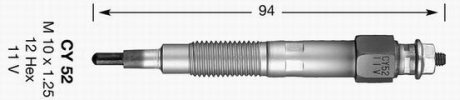 Свічка розжарювання NGK 3017