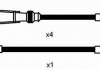 Комплект проводов зажигания NGK 44286 (фото 1)