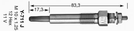 Свеча накаливания NGK 4467