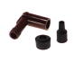 FAJKA SWIECY ZAPLON LB05F CZERWONA /5 OHM/14MM/M4/90°/ SZT NGK 8854 (фото 1)