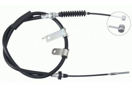 Трос ручного гальма NIPPARTS J13421