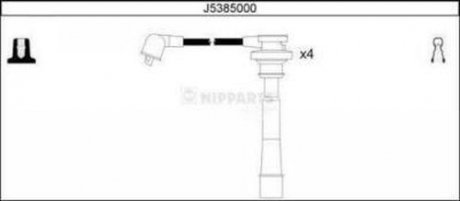 Комплект кабелей зажигания NIPPARTS J5385000