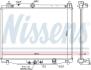 Радіатор двигуна HONDA JAZZ IV 1.3 09.15- 606707
