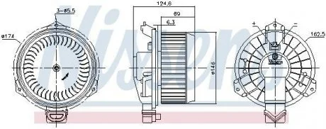 Автозапчасть NISSENS 87365