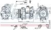 Компресор кондиціонера LAND ROVER DISCOVERY III, RANGE ROVER SPORT I 4.2/4.4 07.04-03.13 890306