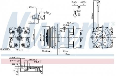 Автозапчастина NISSENS 890336