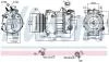 Компресор кондиціонера JAGUAR 890585
