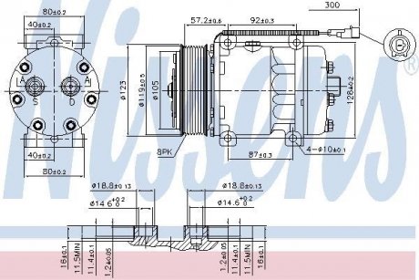 Автозапчастина NISSENS 89416