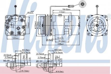 Автозапчасть NISSENS 89439