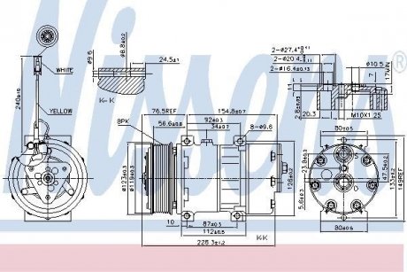 Kompresor NISSENS 89473