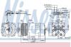 Компресор кондиціонера FLX7, діаметр шківа 119мм, 24В NISSENS 899930 (фото 1)