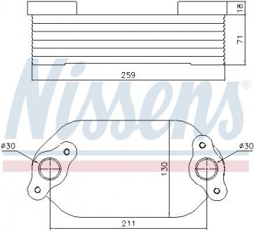 Автозапчасть NISSENS 91138