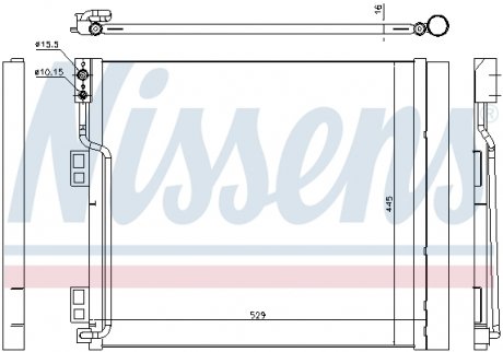 Конденсатор NISSENS 940386 (фото 1)