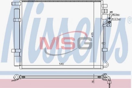 Конденсатор NISSENS 940594