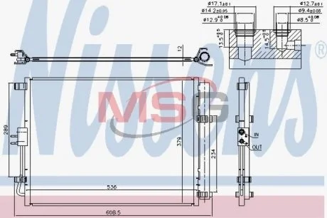 Конденсатор NISSENS 940598