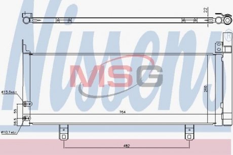 Конденсатор NISSENS 940639 (фото 1)