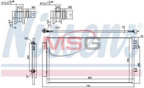 Автозапчасть NISSENS 940692