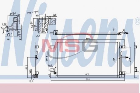 Конденсатор NISSENS 940694 (фото 1)