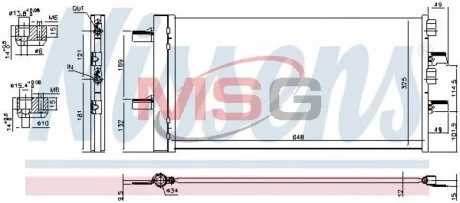Конденсатор NISSENS 940741