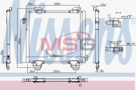 Конденсатор NISSENS 940825 (фото 1)