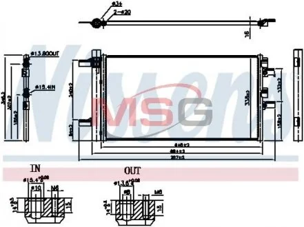 Автозапчасть NISSENS 941049