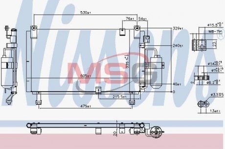 Автозапчастина NISSENS 941153