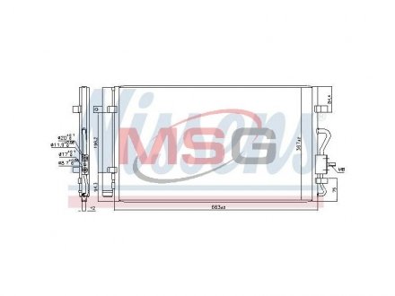 Автозапчасть NISSENS 941181