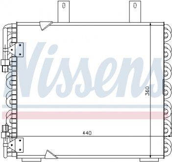 Конденсатор, кондиционер NISSENS 94172