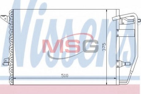 Конденсатор, кондиционер NISSENS 94192