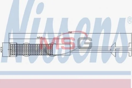 Осушувач NISSENS 95599
