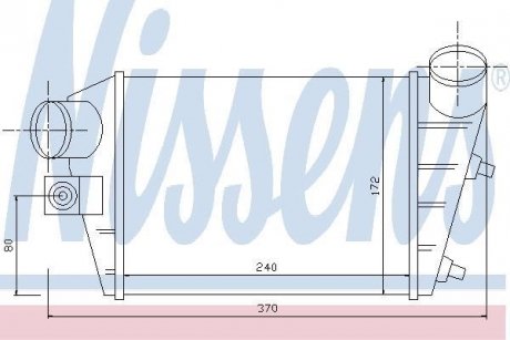 Интеркулер NISSENS 96698