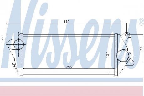 Интеркулер NISSENS 96776 (фото 1)