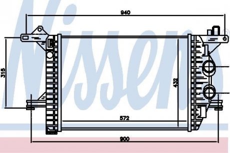 Интеркулер NISSENS 96976