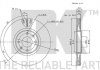 Диск тормозной передний вентилируемый Citroen C4 PICASSO 2008-2014 NK 201938 (фото 3)